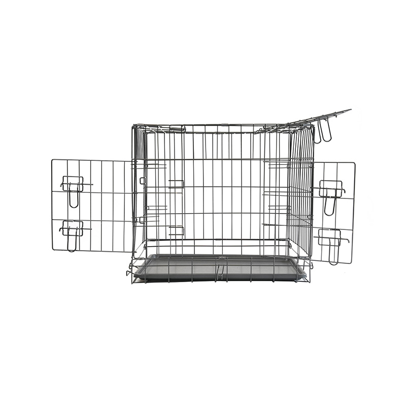 DH016-1 Sammenleggbar metall hunde- og katteburkennel