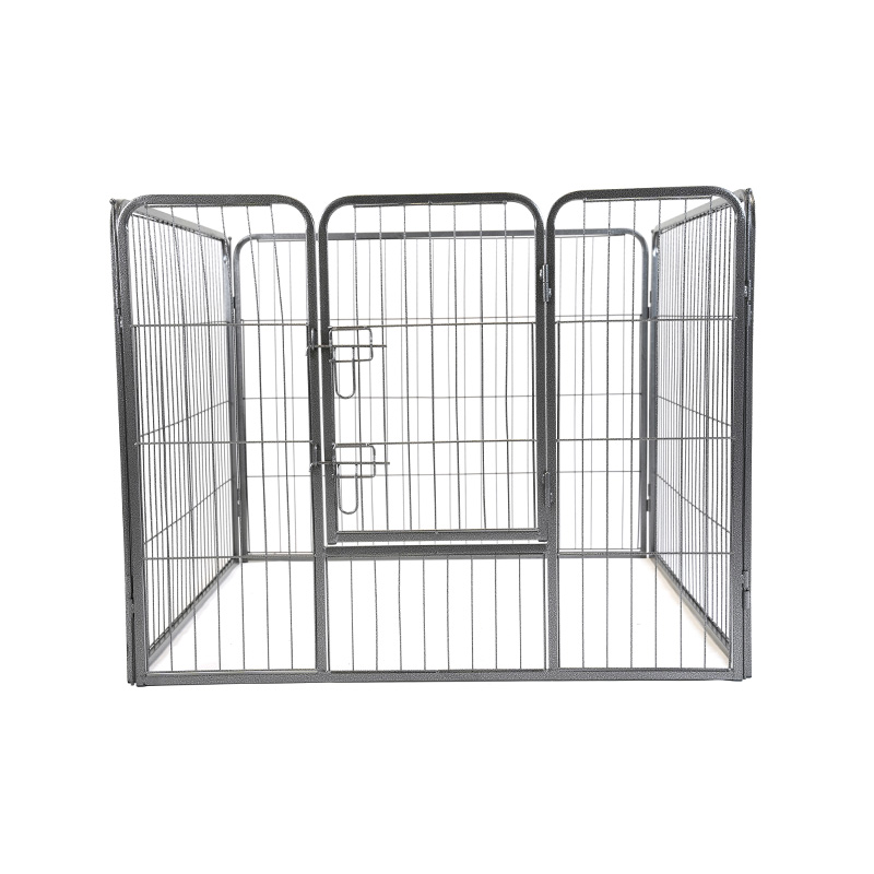 DH093-2 4 Paneler Heavy Duty Folding Hunde Kennel Pet lekegrind